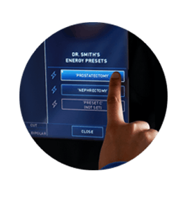 Da Vinci Software touch screen