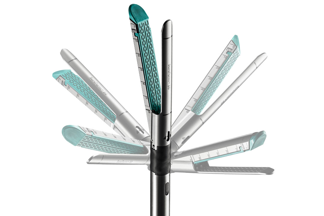 Da Vinci SureForm 60 stapler offers 120° cone of articulation