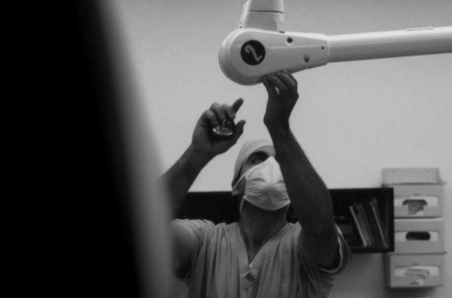 Dave Rose with early da Vinci arm
