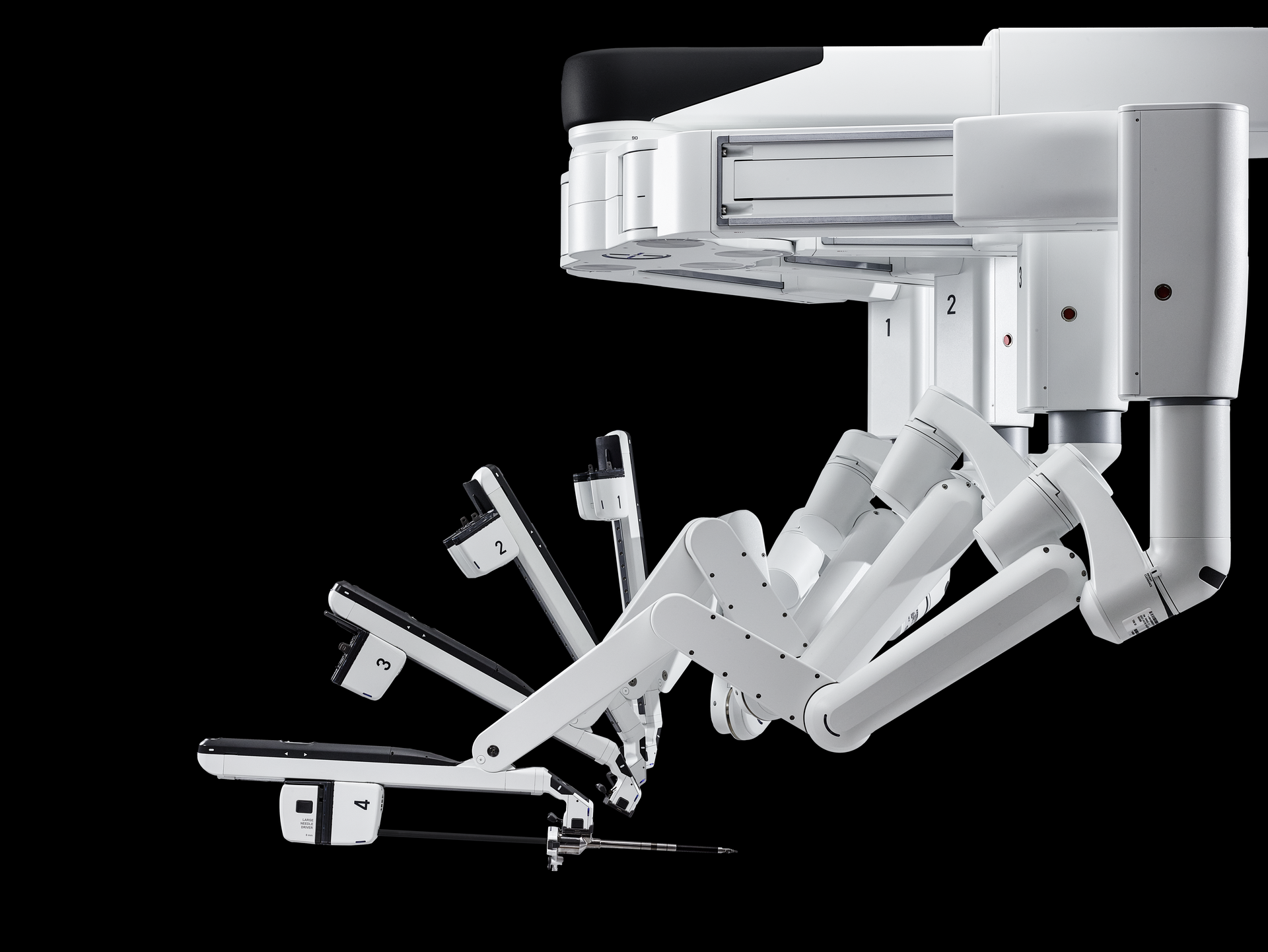 Da Vinci Xi patient cart side view