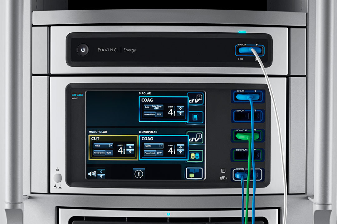 Da Vinci E-100 generator top panel