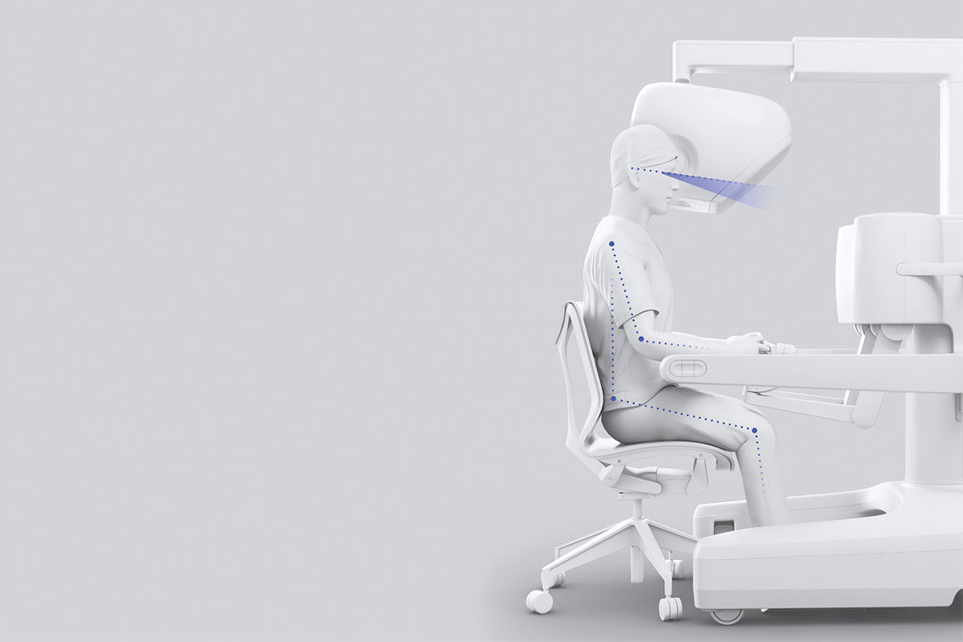 Da Vinci 5 ergonomics 3D model