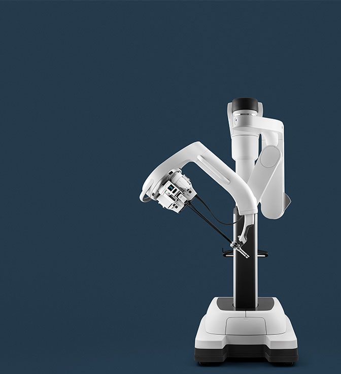 Image of the da Vinci SP patient cart