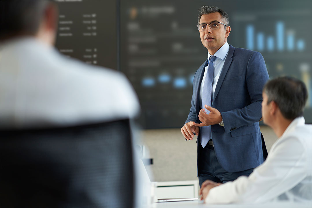 Executive education presentation