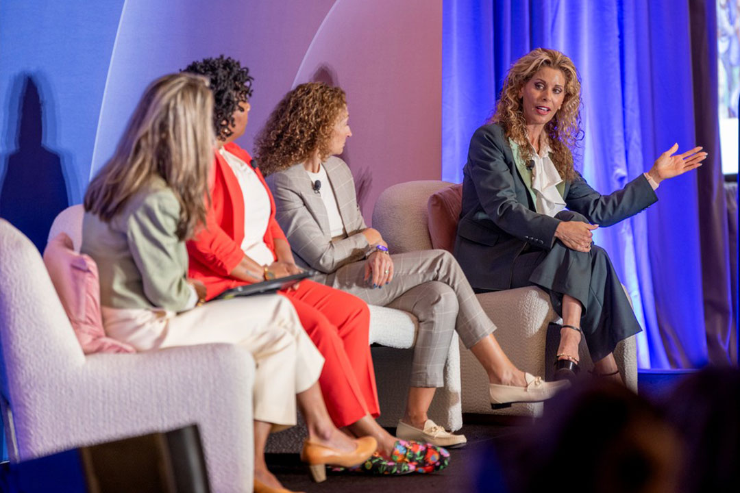 Dr. Sharona Ross shares an insight during a panel at WIDVS.