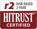 r2 Risk-Based 2-Year HITRUST Certified logo